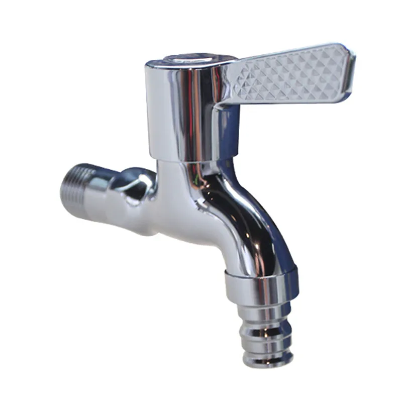 Rubinetto per lavatrice interamente in rame Valvola di arresto singola per acqua fredda