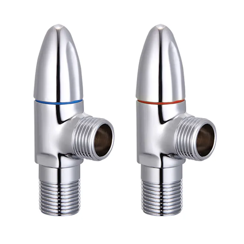 In che modo una valvola ad angolo in ottone rosso blu migliora il controllo dell'acqua calda e fredda nei moderni sistemi idraulici