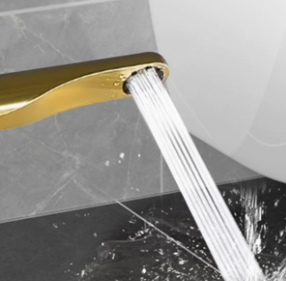 Spruzzatore per bidet pressurizzato a spinta in plastica ABS