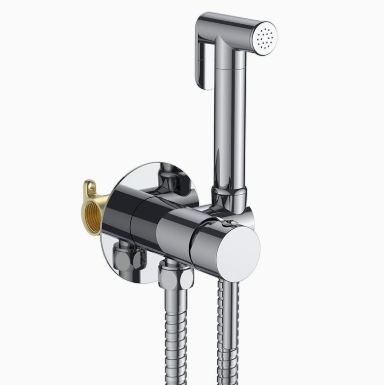 Set doccetta bidet in ottone