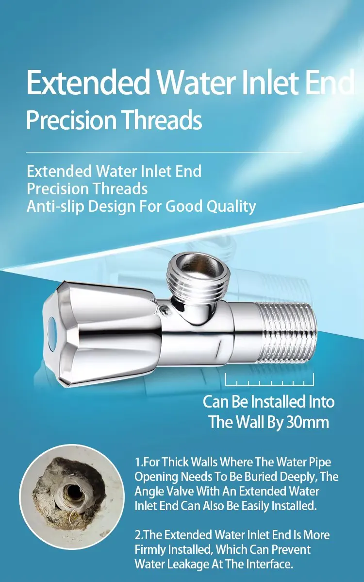 One-Piece Brass Angle Valve