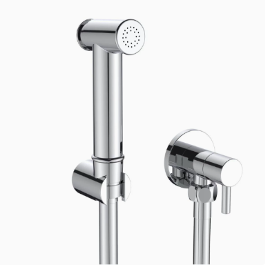 Spruzzatore per bidet rotondo a spinta